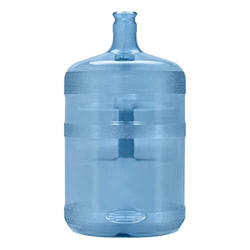 Image of Brio 5 Gallon Plastic Crown Cap Reusable Water Bottle Container