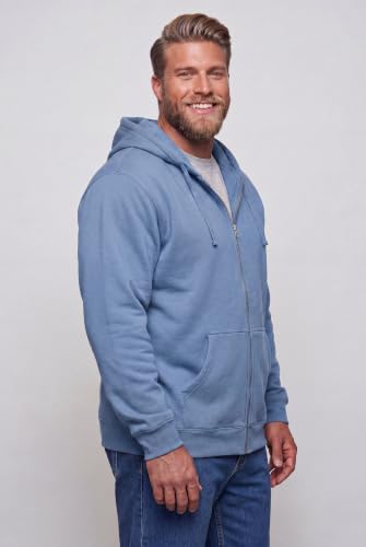 Image of KingSize Men's Big & Tall Fleece Zip-front Hoodie Jacket