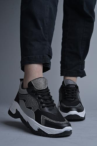Image of JM LOOKS Women's Chunky Sneakers Casual Shoes Stylish, Durable, and Perfect for Any Occasion