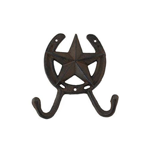Tg,Llc Treasure Gurus Metal Horseshoe Hook Bathroom Kitchen Towel Holder Hat Gear Hanger Western Decor #TOP21
