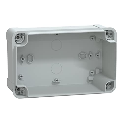 Boîtier PC transparent étanche pour circuit électronique 192x121x87 - 3