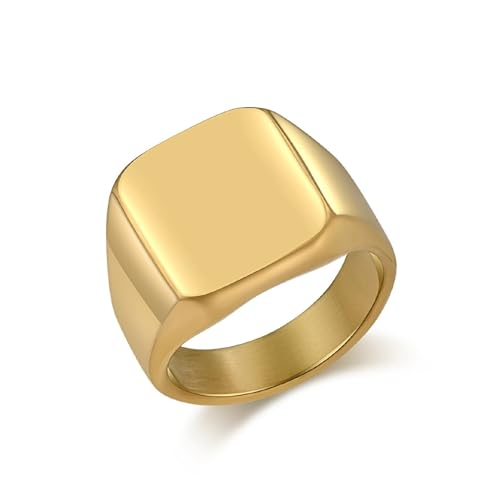Alliance homme mariage en acier inoxydable : le cadeau idéal avec cette chevalière Wycian 57