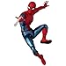 Medicom Toy MAFEX No. 262 Spider-Man New Red & Blue Suit, Total Height Approx. 5.9 inches (150 mm), Non-Scale, Pre-Painted Action Figure