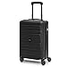 REDOLZ Kleiner Hartschalen Kabinen-Koffer | Cabin-Trolley 38 x 21 x 55 cm aus hochwertigem ABS Material | Ultra-leicht nur 2,74 kg für Damen & Herren | 4 Doppelrollen & TSA-Schloss (Essentials 08)