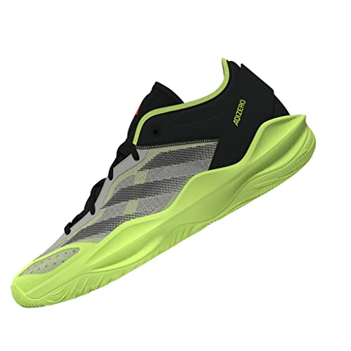 adidas Originals Unisex Adizero Select 2.0 Sneaker, Putty Grey/Black/Lucid Lemon, 6.5 US Men