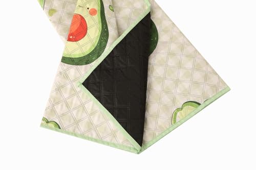 Image of Picnic Blanket Waterproof Camping Mat 200cm Large Beach Picnic Mat with Portable Handy Tote for Travel Sports Home Yoga Park Grass Mat for Baby (Fruit Pattern)