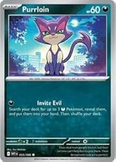 Scarlet & Violet White Flare Card Singles (Purrloin)