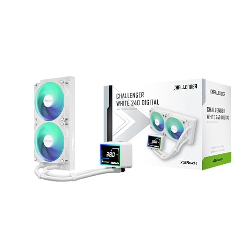 ASRock ����N�[���[ Challenger White 240mm Digital