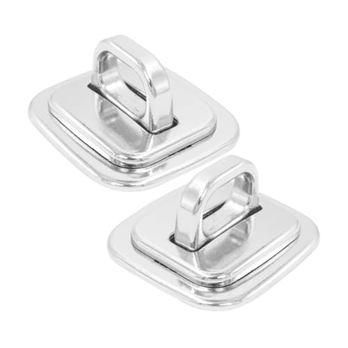 BRIGHTFUFU 2pcs Laptop Lock Security Plate Cable Anchor for Desk Mounting Theft for Laptops Monitors and Tablets Compatibility for Office and Travel Use