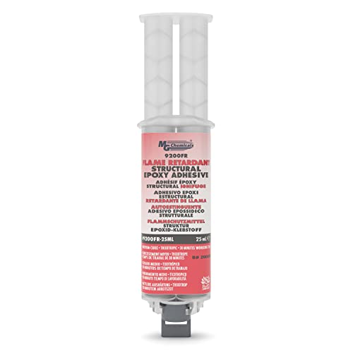 Image of MG Chemicals 9200FR Flame Retardant Structural Epoxy Adhesive, 25mL Dual Dispenser