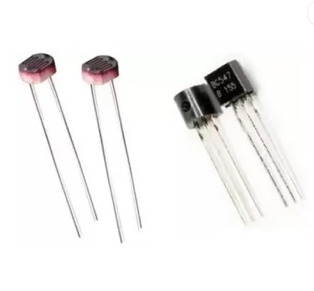 BC 547 Transistor With LDR (2 pcs each)