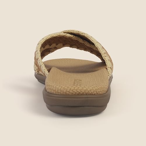 Image of Metro Women's Stylish Cross Strap Slides