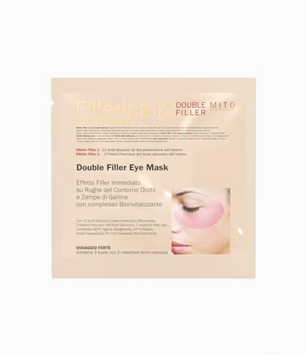 Fillerina 12 Biorevitalizing Eye Mask combate las ojeras profundas y las patas de gallo marcadas