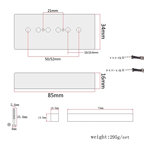 Micro Humbucker Alnico format simple chevalet idéal pour le studio à la maison - 2