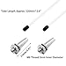 2PCS RC Boat Aluminium M6 Antenna Mount Base with Antenna Tube Sleeve for RC Boat Ship Car DIY Model Toy Building Parts (Silver)