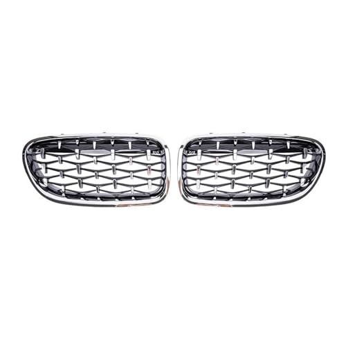 Grille avant Série 5 F10 calandre de calandres de course All Silver