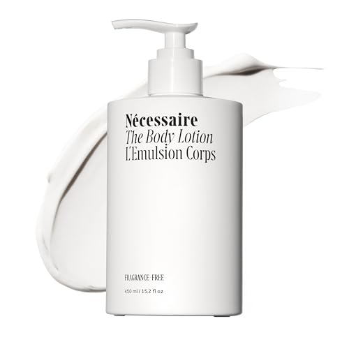 Nécessaire The Body Lotion - Fragrance-Free - Multi-Peptide Moisturizer - Firming Body Lotion for...
