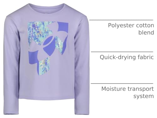 Image of Under Armour Girls' Long Sleeve Performance Graphic Tee, Outdoor Collection
