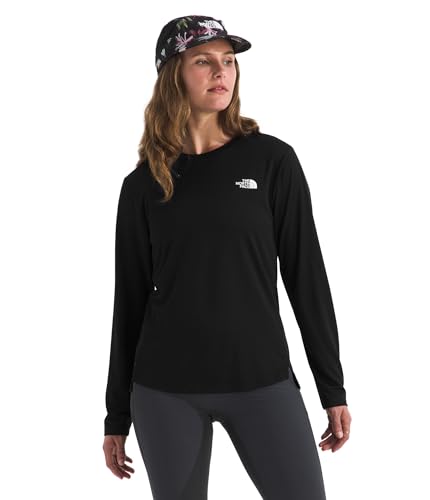 THE NORTH FACE Women's Flex Long-sleeve Regular Tee | Lightweight Athletic Shirt With Moisture Wicking Flashdry Technology