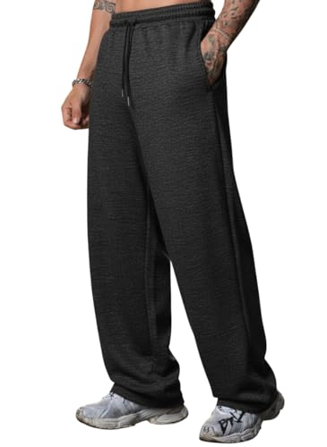 Image of dockstreet Men's /Unisex || Open Bottom || Stretchable || Drawstring Bottom Drawstring Pure Cotton Stretchable Baggy Jogger Pants