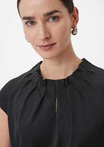 Comma Damen Shirt 2147272 9999 Black 44 – Ansicht 3