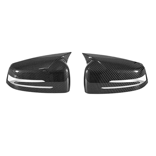 Couvercle De Rétroviseur ABS Noir de Carbone Style Sport pour W204 W212 X156