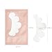 Mekupeu 100 Pairs Eye Under Gel Pads Eyelash Extensions Patches,Lash Extension Lint Free Under Hydrogel Eye Mask Pads Beauty Tools (Pink)