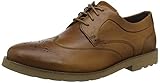 Stofffutter Rockport Herren Sharp and Ready 2 Wingtip Brogue Brogues, Braun Karamell 003, 44.5 EU