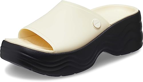 Crocs Sandales à plateforme Skyline femme silhouette graphique moderne