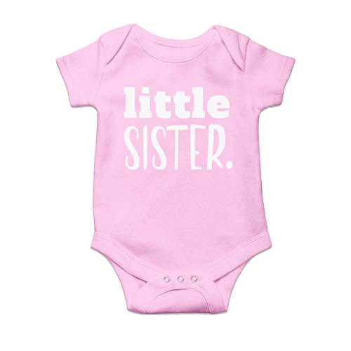Image of Unordinary Toddler little sister newborn outfit baby coming home bodysuit girl rompers gift clothes