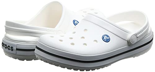 Image of Crocs Unisex Crocband Clog, White, 4 US Men / 6 US Women