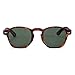 Gleyemor Fashion Sunglasses for Men Women Tortoise Shell Sunglasses Trendy Unisex Style UV400 Protection Shades (Tortoise Frame/G15 Lens)
