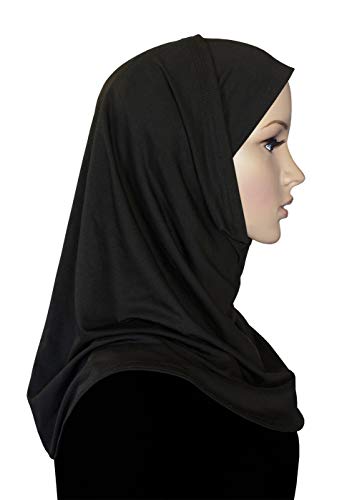 Amira Hijab 2 piece Elastane-Spandex Head Scarf with Underscarf Cap for Women3