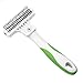 Andis 65760 Deshedding Tool for Cats & Dogs - Reduces Shedding up to 90% - Quick & Clean Grooming - Skin-Friendly Dematting brush with Non-Slip Rubber Handles