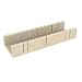 Produktbild AUPROTEC Schneidlade XXL 400 x 135 x 68 mm Multiplex Birkenholz präzise Gehrungslade für 22,5 ° 45° 60° und 90° Winkel