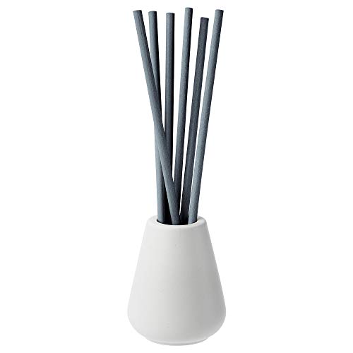 Ikea NJUTNING Vase and 6 Scented Sticks, Blossoming Bergamot, Gre...