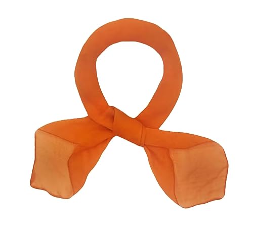 1950s Square Chiffon Scarf Sheer Square Neck Head Scarfs for Women,Christmas Scaves Gifts for Your Mom,Sister,Friend