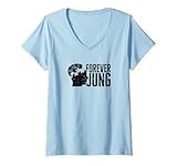 Mujer Forever Jung - miedo irracional Camiseta Cuello V