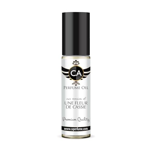 CA Perfume Impression of Une Fleur De Cassie for Women Fragrance Oil Floral Scent Long Lasting Perfumes for Women Travel Size TSA Ready Mini Parfum Body Oil Roll-on 0.33 Fl Oz 10ml
