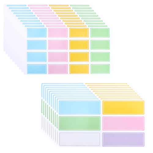 Namensaufkleber Namensschilder Selbstklebend für Kleidung...