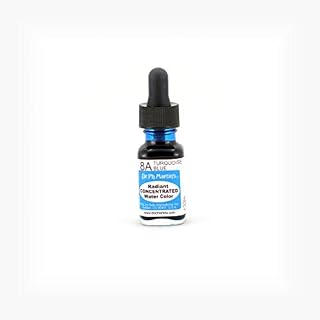 Dr. Ph. Martin's Radiant Concentrated Water Color, 0.5 oz, Turquoise Blue (8A)