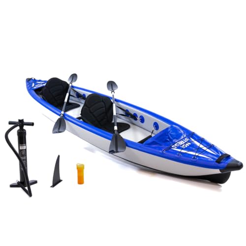 No Stress Kajak Zweisitzer 420 cm I Inflatable Kajak mit...