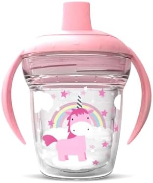 Copo de Transição com Alça Infantil 170ml Helsim Kids Unicórnio