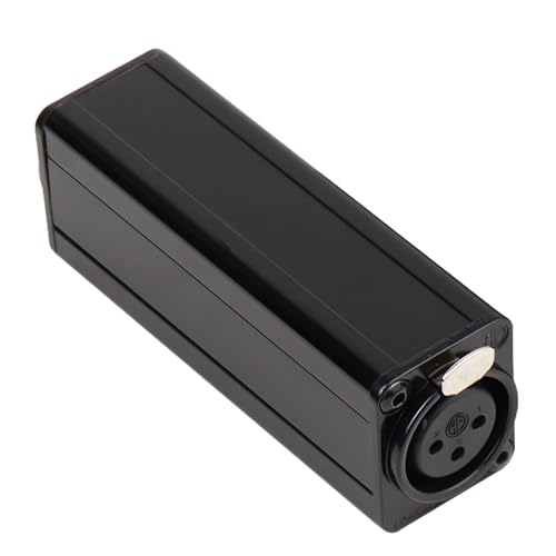 Xlr Ground Loop Isolator, Single-Channel Hum Eliminator, Compact Noise Filter For Studio & Live Audio