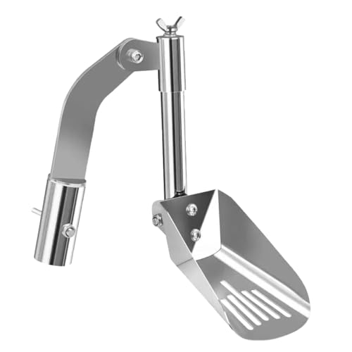 Pulitore per grondaie ad alte prestazioni con manico telescopico – Pala per grondaia. La soluzione professionale per la pulizia di ville, giardini ed esterni