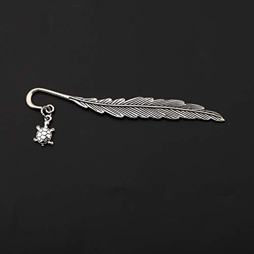 Kuiyai Sea Turtle Metal Bookmark Tibetan Silver Bookmark Literary Reader Gift (Turtle) #TOP2