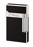 Mit Cigarrendüse (2 Flammen). Das legendäre S.T. Dupont-Feuerzeug mit dem berühmten kristallklaren Ton, der beim Öffnen der Feuerzeugkappe entsteht. Aus der Zusammenführung eines erlesenen Designs und technischer Innovation ging eine klassische und zugleich moderne Reihe hervor.