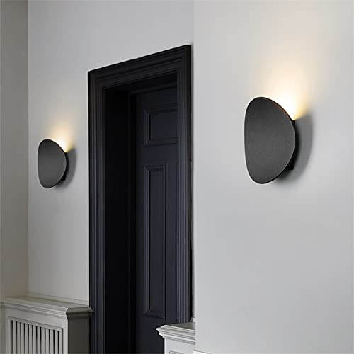 Applique murale LED escalier aluminium café brossé éclairage warm
