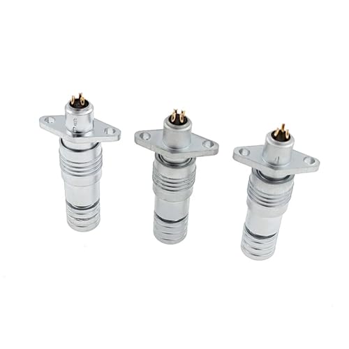 Conector XS6 de 4 pines con brida y enchufe push-pull pequeño IP65 4