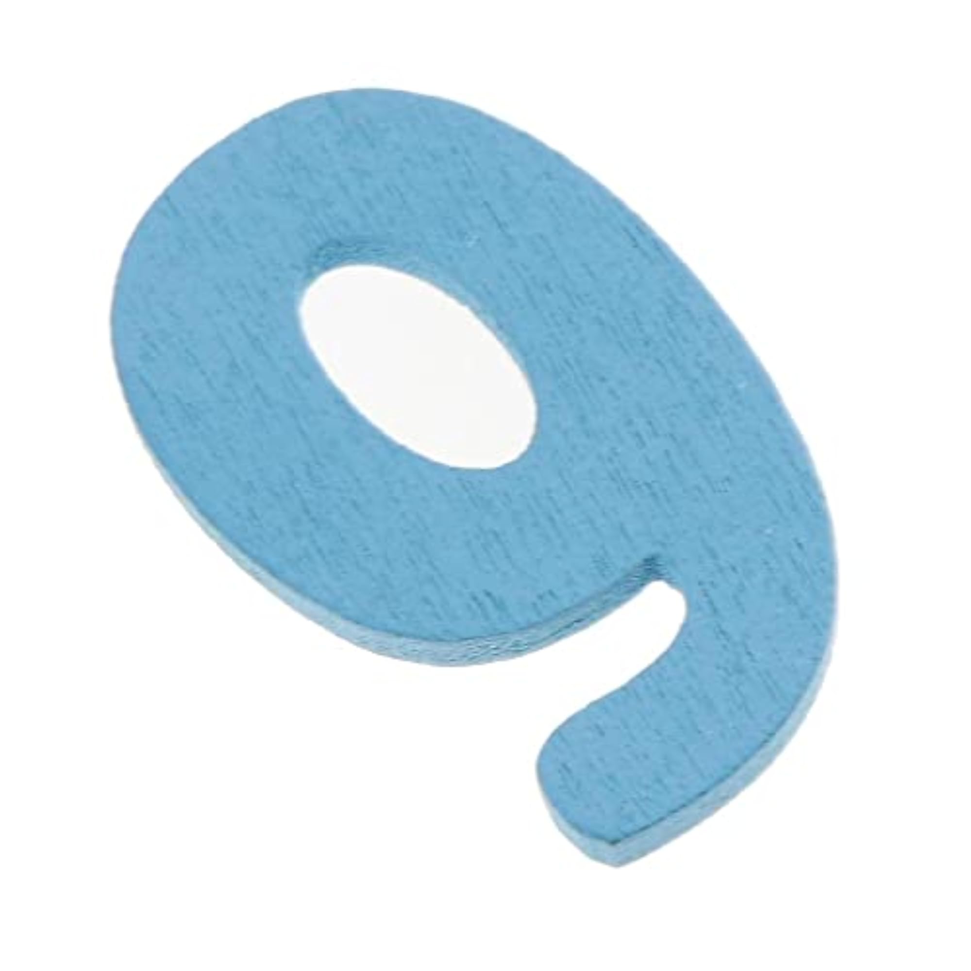 Colorful Wooden Arabic Numbers with Storage Tray